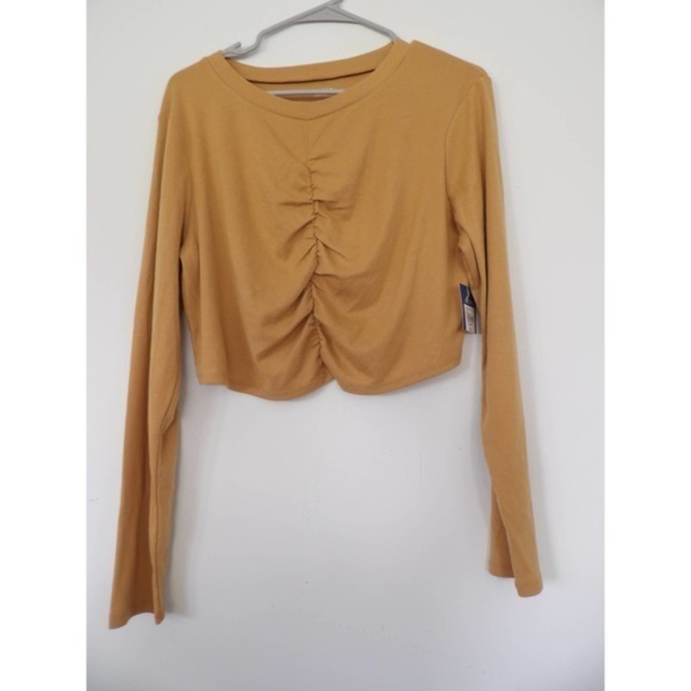 Arizona Juniors Size‎ XXL Cropped Long Sleeve Top NWT #988